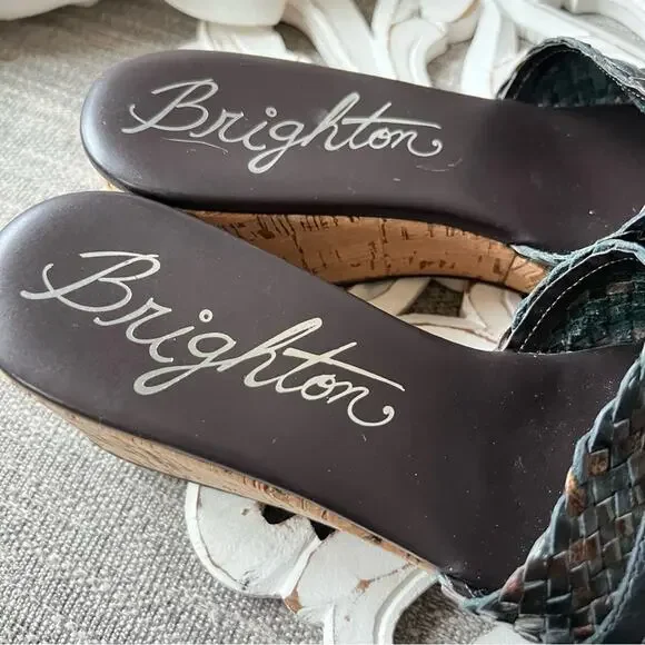 Brighton Hamlet Woven Sandals Shoes Women’s 7.5 - Picture 6 of 10